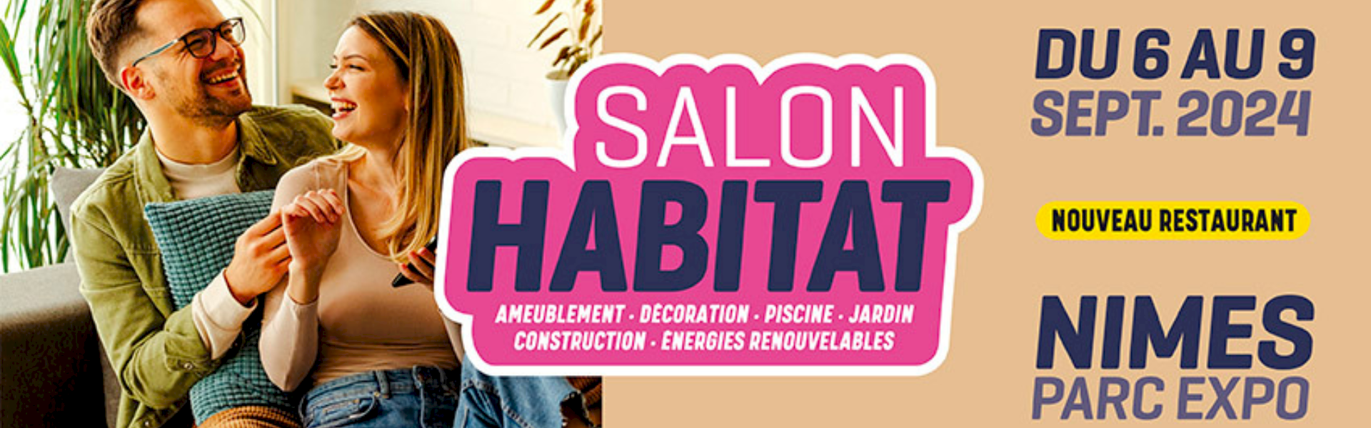Retrouvez nous en septembre au Salon de l'Habitat de Nîmes