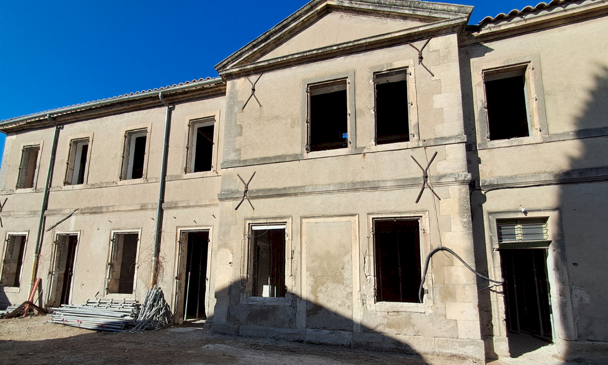 Rénovation énergétique du Presbytère & de la Maison Saint- Christophe à Boulbon
