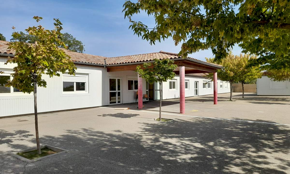 Rénovation énergétique d'une école dans le Gard