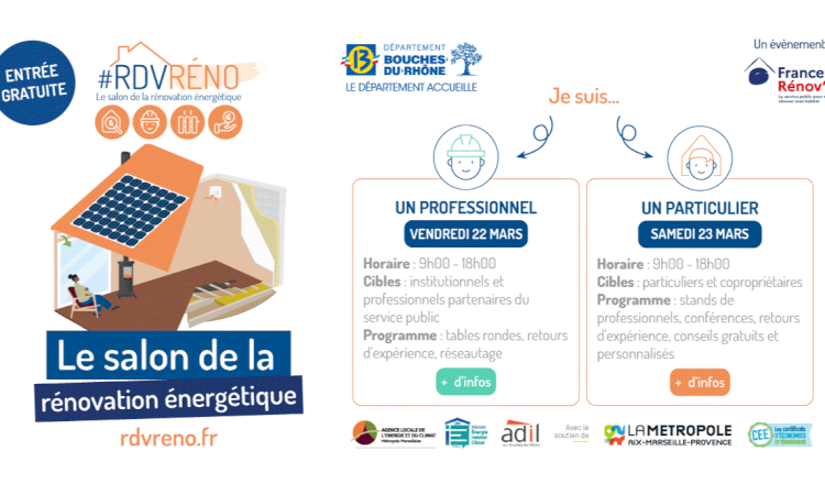 Save the date : Rencontrez Isolis, votre partenaire en rénovation énergétique, aux #RDVRENO à Marseille